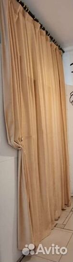 Штора бархатная