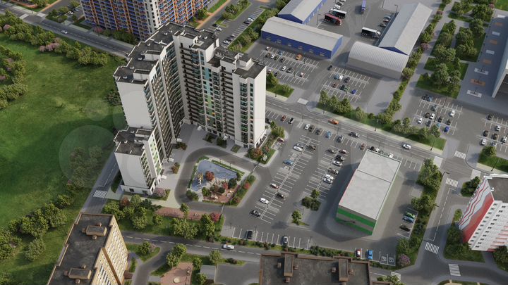 1-к. квартира, 33,5 м², 8/18 эт.