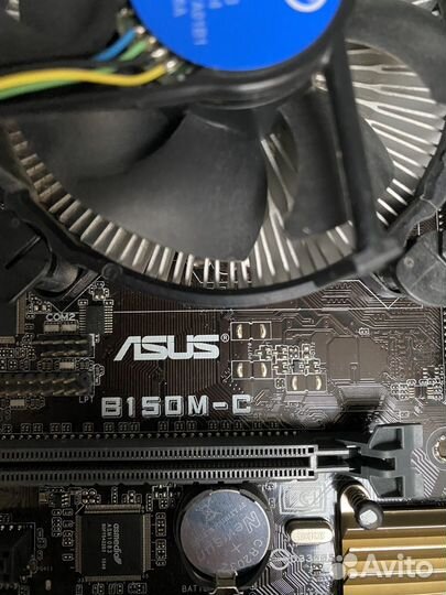 Материнская плата asus B 150M-C + i5 6600
