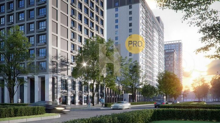 2-к. квартира, 64,5 м², 3/20 эт.