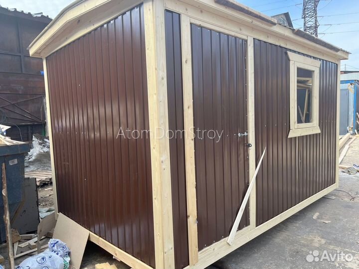 Бытовка металлическая хоз блок / С гарантией