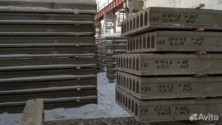 Плита перекрытия пб 47-12-8