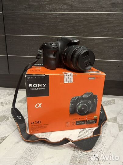 Зеркальный фотоаппарат sony альфа