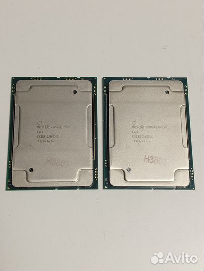 Процессор Xeon Gold 6138. LGA 3647