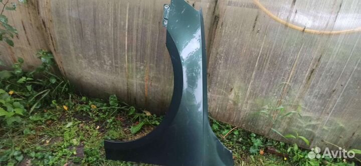 Крыло переднее левое Skoda Octavia а7 рестайлинг