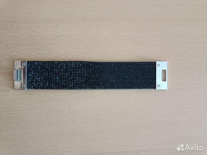 Браслет женский широкий со стразами