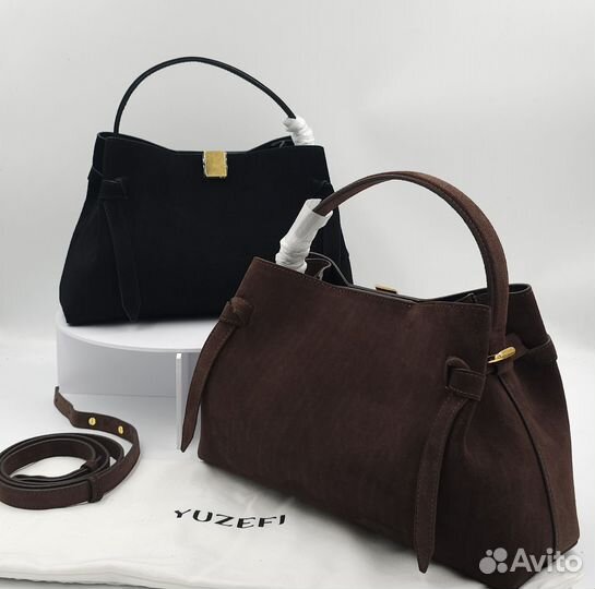 Сумка Yuzefi The Gyoza натуральная замша 7 цветов