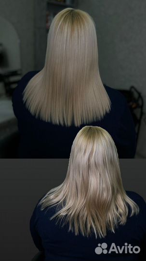 Кератиновое выпрямление волос на дому