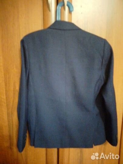 Пиджак для мальчика т.синий, размер 128