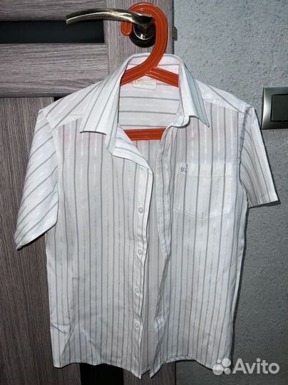 Рубашка белая на мальчика