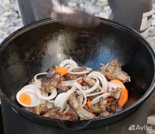 Казан наманганский чугун 10 литров