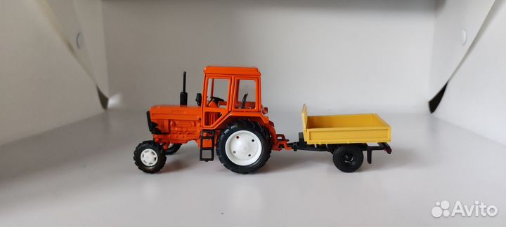 1:43 мтз-82 с прицепом. Металл. Абсолютно новая