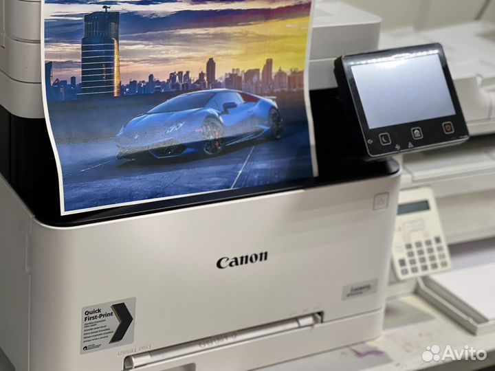 Мфу лазерный цветной с wifi Canon