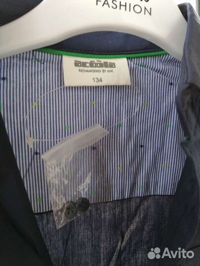 Новая рубашка для мальчика 134