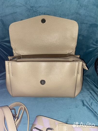 Сумка кросс боди натуральная кожа