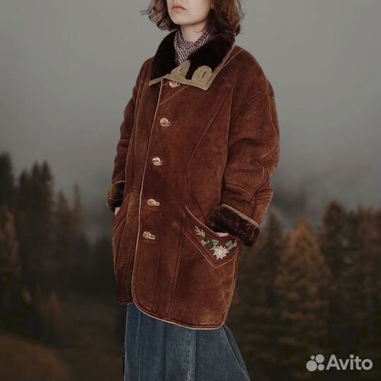 Дубленка натуральная женская