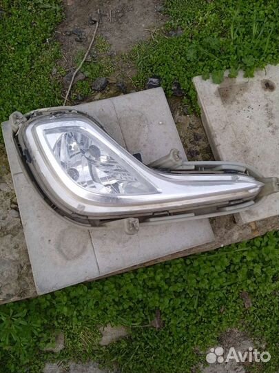 Противотуманные фары на hyundai solaris 1