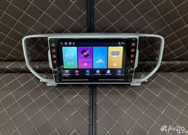 Магнитола Kia Sportage 4 дорест Android 11 IPS