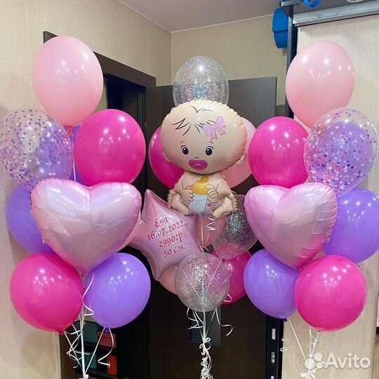 Воздушные шары. Фотозоны из шаров. Коробки сюрприз