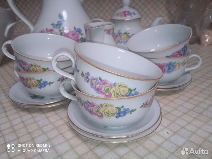 Чайный сервиз СССР ГДР