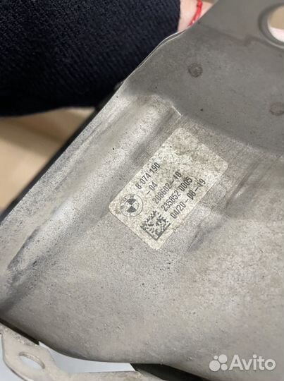 Хромированные насадки на выхлоп BMW x6 G06