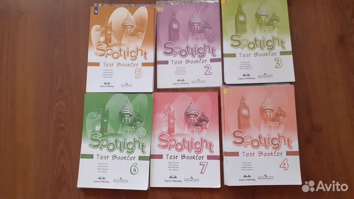 Учебники, рабочие тетради по английскому языку
