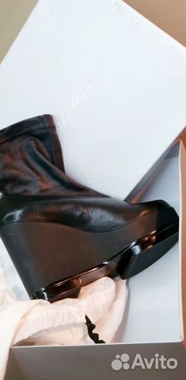 Ботильоны натуральная кожа 38,5