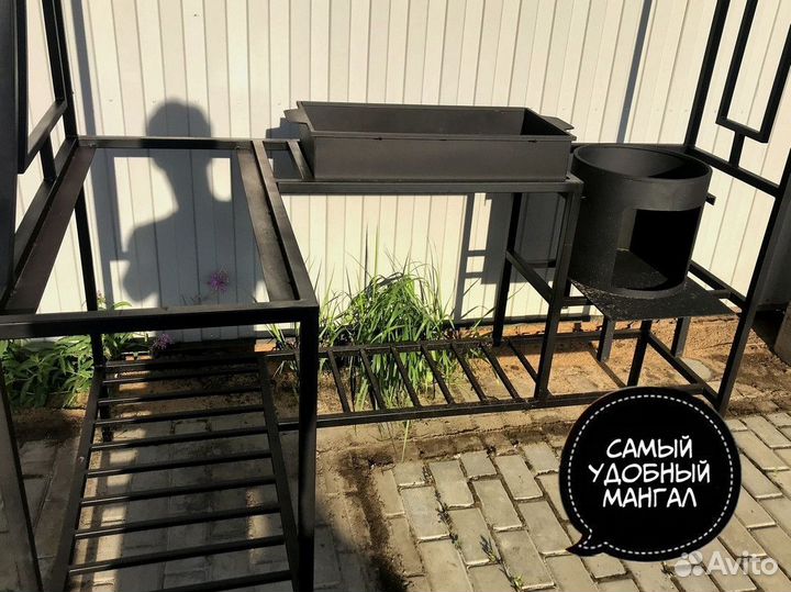 Мангал с крышей. От производителя