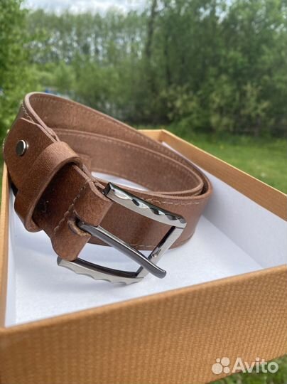 Ремень из натуральной кожи