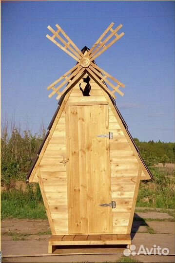 Уличный туалет с установкой Х993