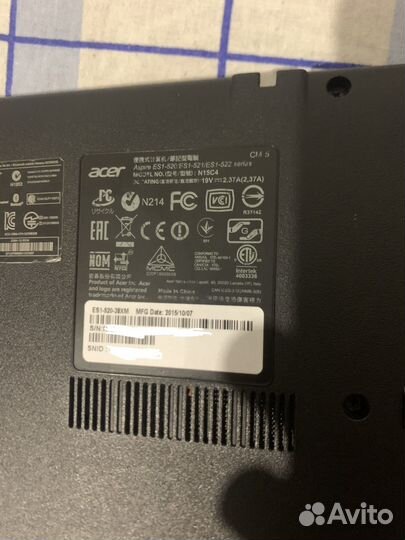 Acer Aspire ES1-520