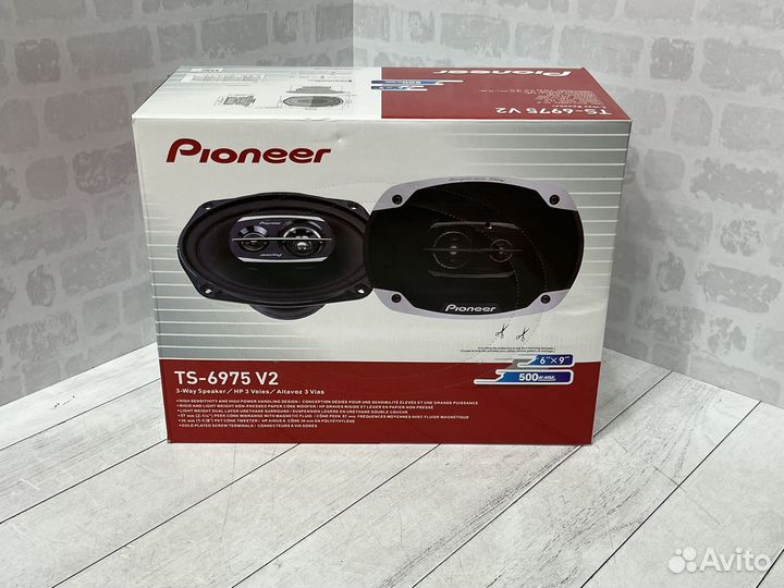 Динамики оваль 6х9 pioneer V3 красавчики арт949