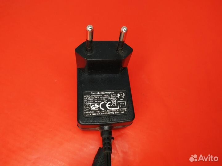 Блок питания 12V 0,5A (арт. 2)