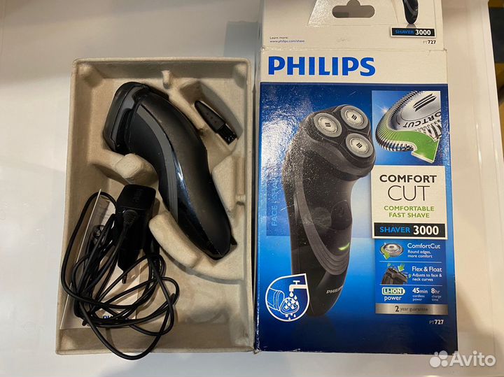 Бритва электрическая philips shaver 3000