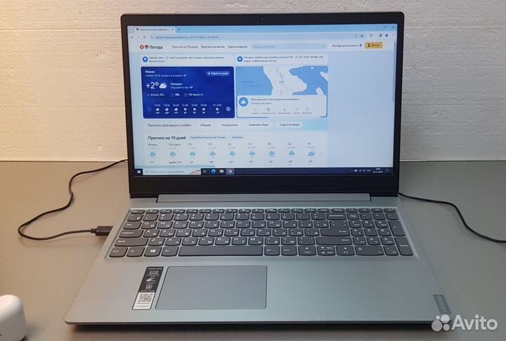Свежий ноутбук Lenovo для игр и работы Ryzen