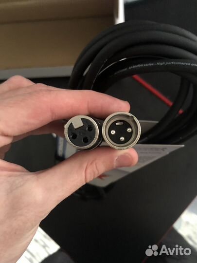 Микрофонный кабель xlr