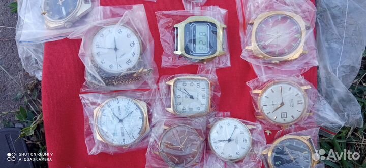 Часы СССР позолота