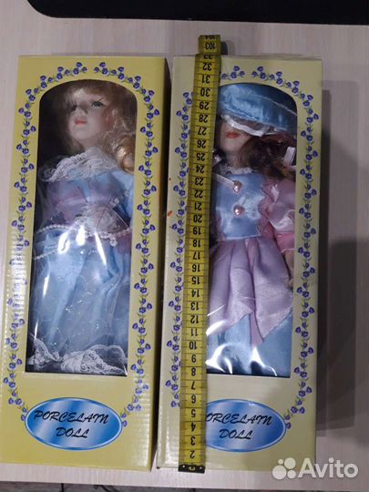 Кукла фарфоровая