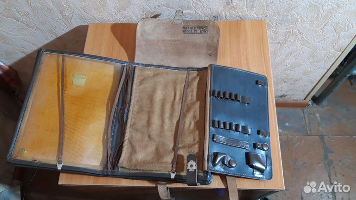 Планшет офицерский кожаный