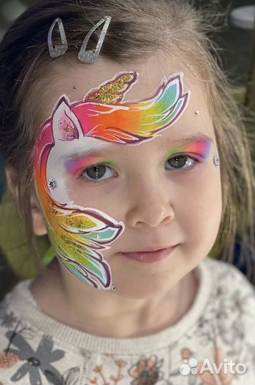 Аквагрим, Аквагример, Блеск-тату, Бьюти бар