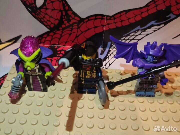 Lego ninjago лего фигурки бетмен