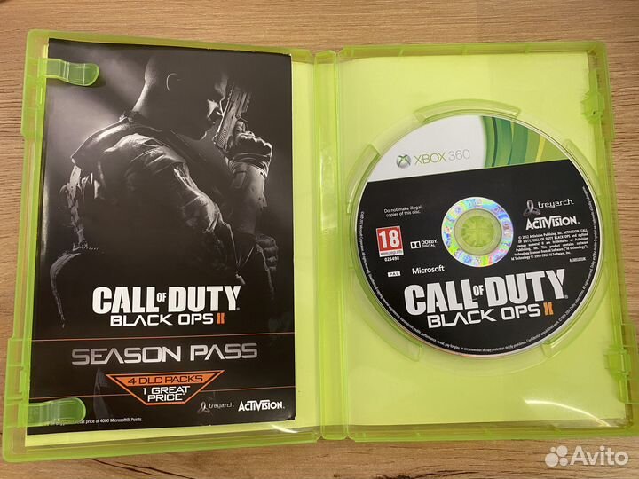 Call of Duty: Black Ops II диск для Xbox 360 б/у