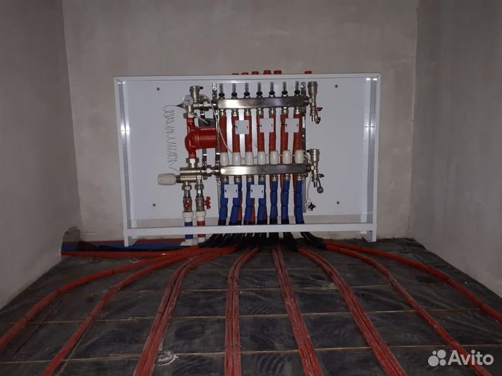 Водяной теплый пол монтаж