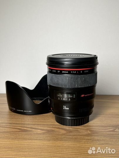 Объектив Canon EF 24mm f1.4 L II USM