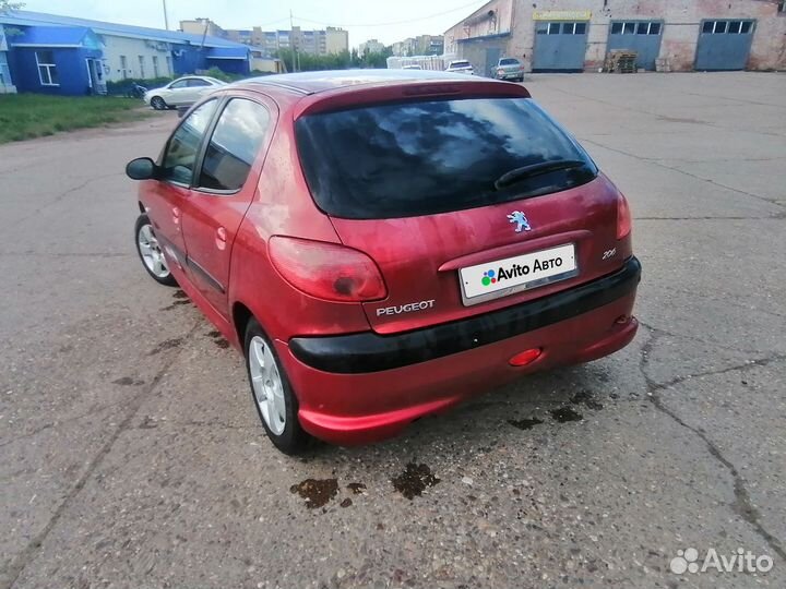 Peugeot 206 1.4 AT, 2004, 160 000 км