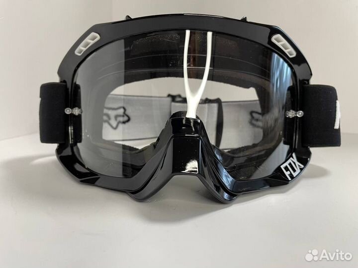 Кроссовые очки Fox черные