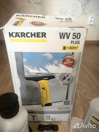 Cтеклоочиститель Karcher WV50 Plus