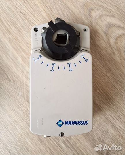 Привод воздушной заслонки menerga
