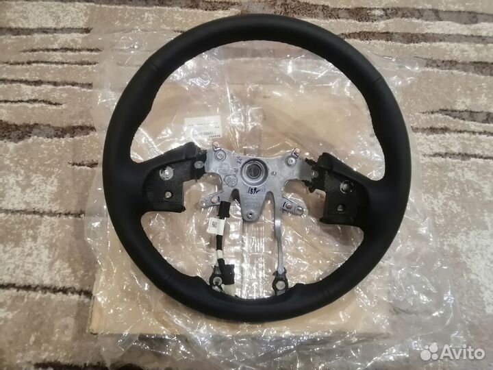 Новый кожаный руль Kia Rio с обогревом