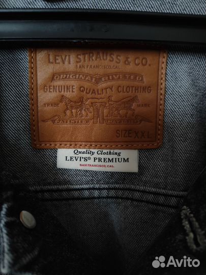 Джинсовая куртка levis